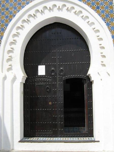 part of the Casbah in Tangiers