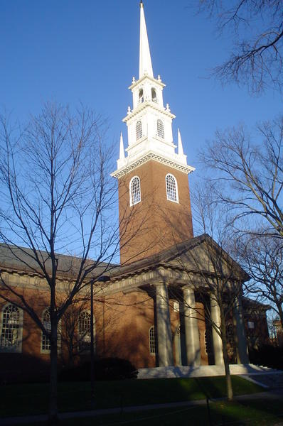 Memorial Church inside Harvard