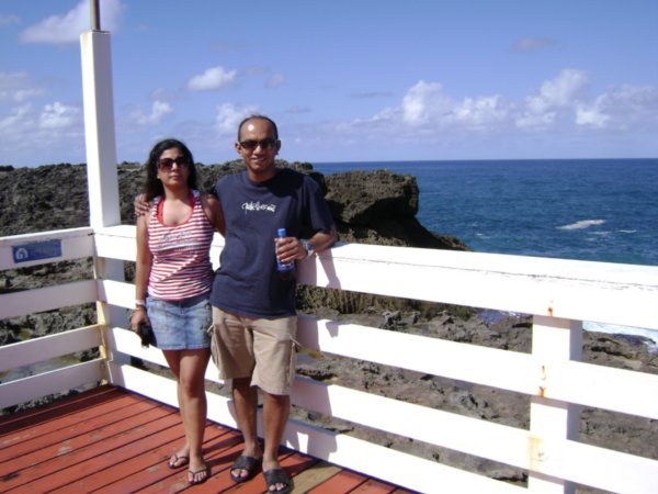 At the Arecibo lighthouse