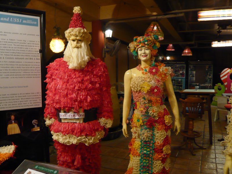 Condom Santa and his wife