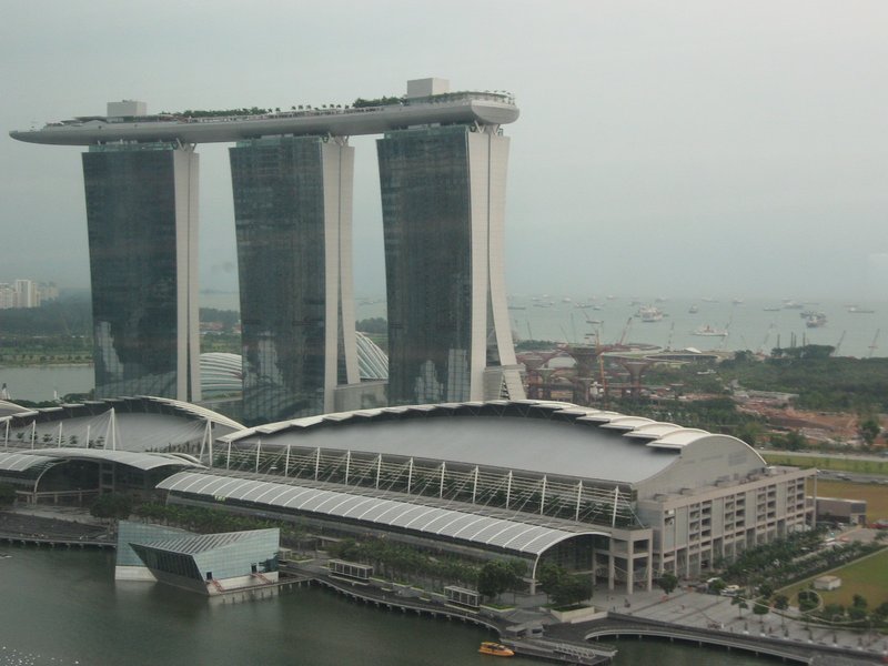 View of Marina Bay Sands from Microsoft