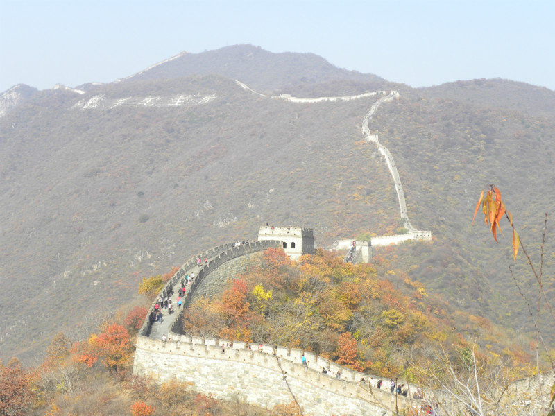 The Great Wall at Mutainyu