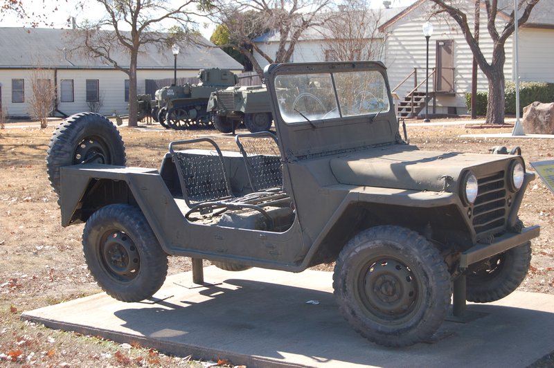 A forerunner to the civilian jeep cj