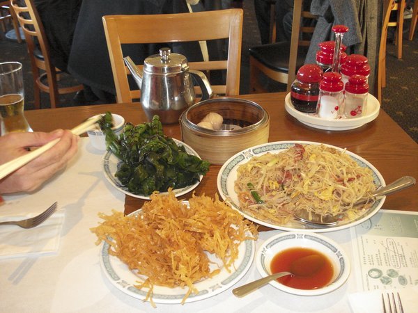Chinese Christmas dinner