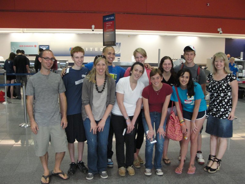 The group, before we take off