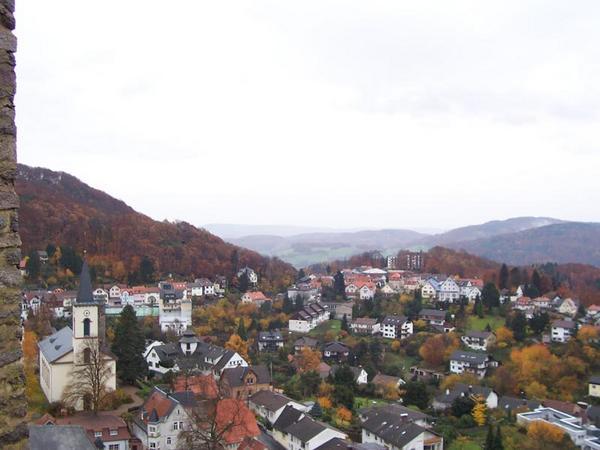 View from Burg Lindenfels 