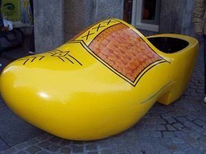 A Giant Wooden Shoe