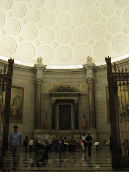 The National Archives Rotunda for the Charters of Freedom