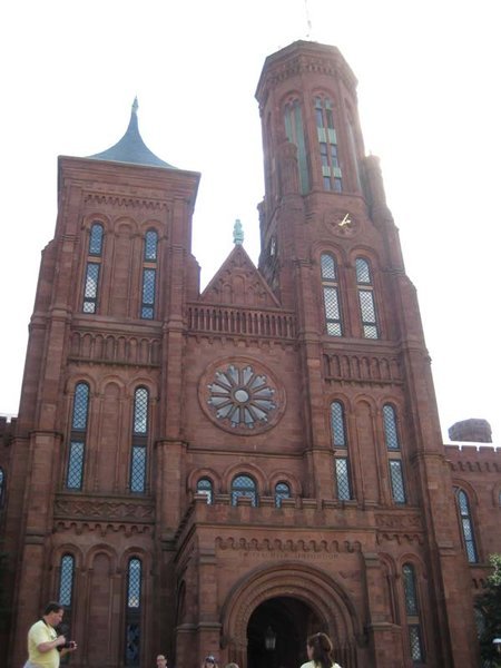 Detail of The Smithsonian Institute 