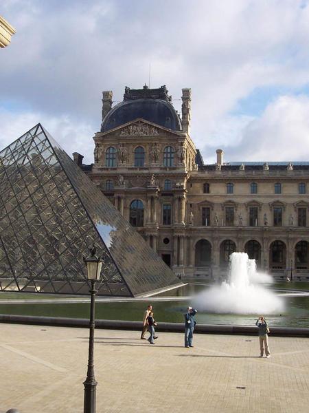 The Louvre and Pyramid.