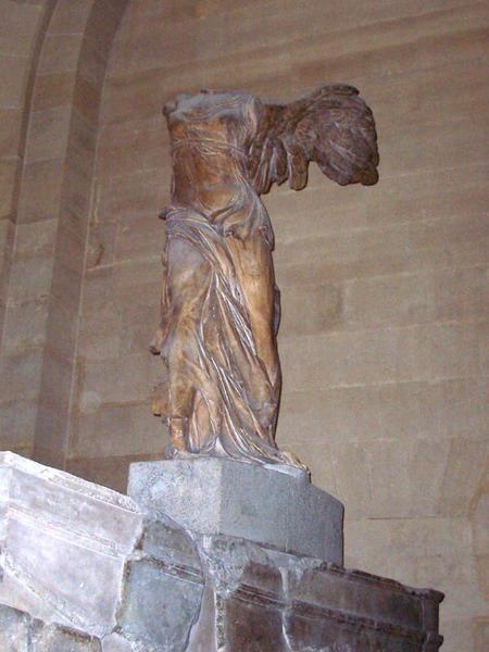 The Winged Victory of Samothrace (The Louvre).