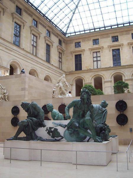 French Sculptures in the Louvre.