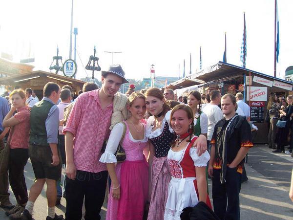 Some homemade traditional Bavarian attire