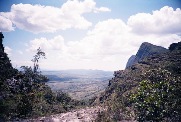 First hike up, Vale do Pati