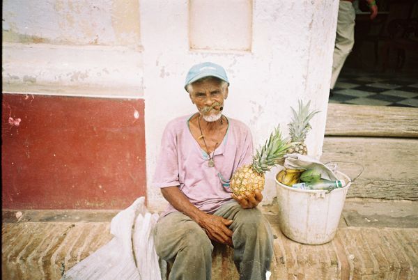 Pineapple man, Trinidad
