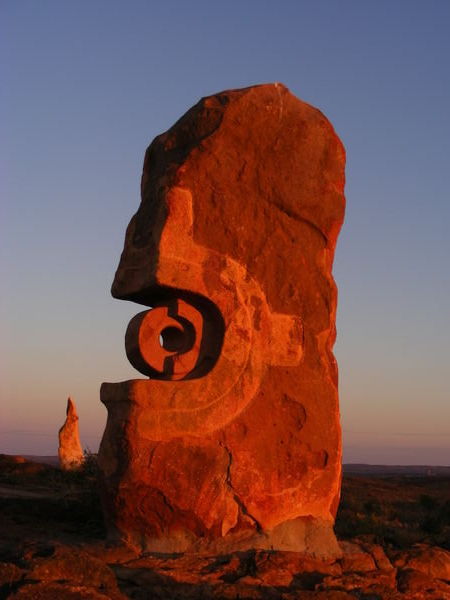 Sculpture park near Broken Hill