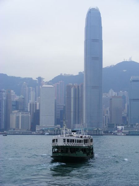 Ferry from Kowloon to Hong Kong Island