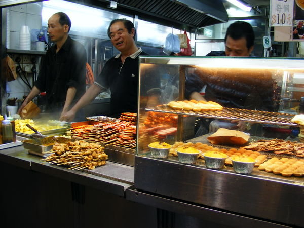 Food stall, Hong Kong