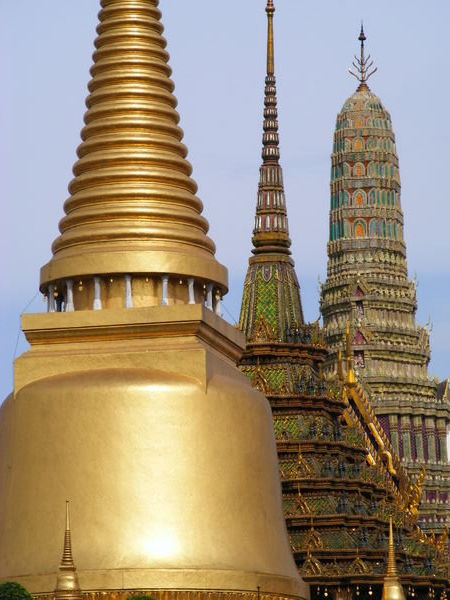 The emerald buddha temple at the Grand Palace