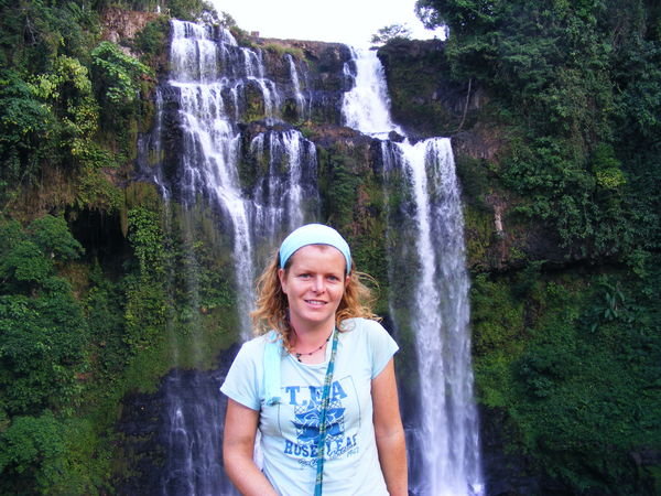 Waterfall on the Bolaven plateau