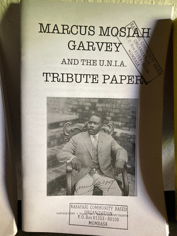 Tribute to Marcus Garvey
