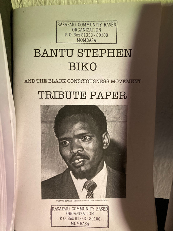 Tribute to Steve Biko