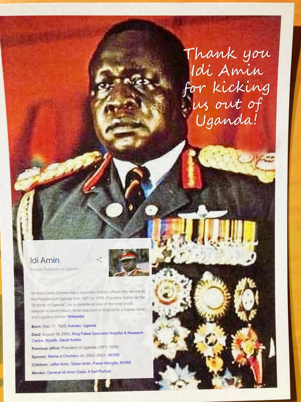 Thank You Idi Amin!