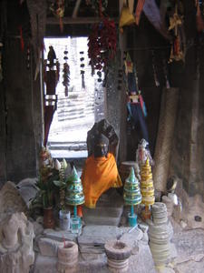 Buddhist shrine within Bayon