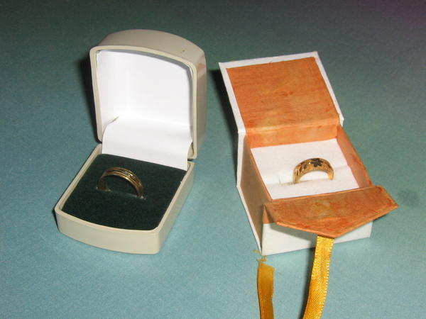 His and Hers engagement rings