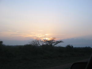 My last sunset in Kenya