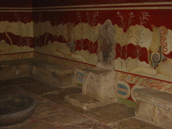 "Throne" at Knossos