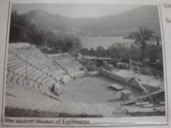 The ancient theater of Epidaurus