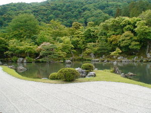 Zen Garden at Tenryu-ji