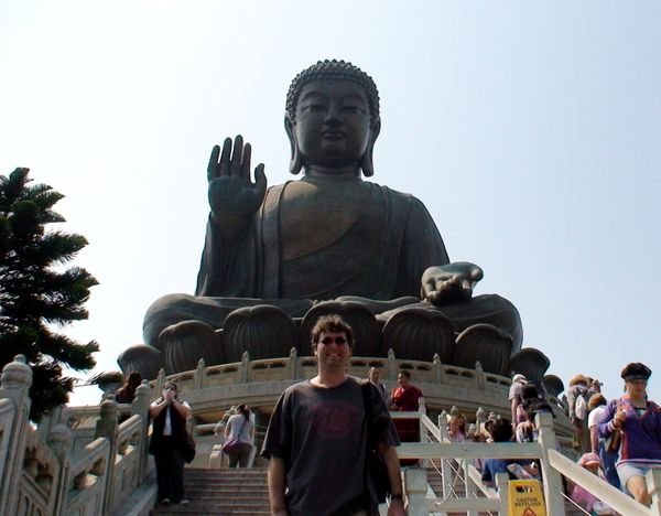 Me at Tian Tan Buddha