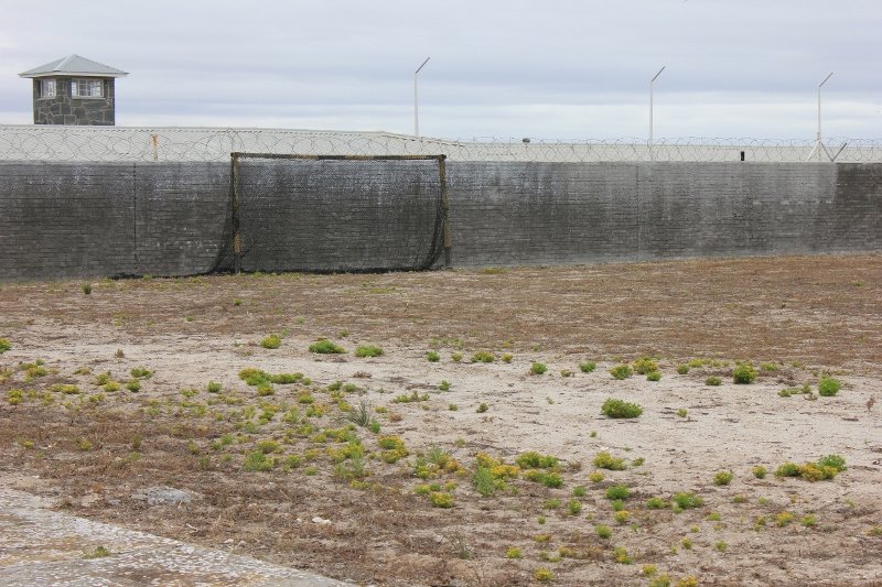 Football pitch on Robben Island
