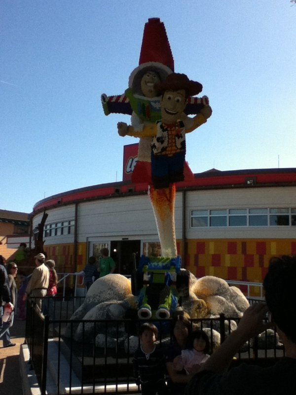 Another view of Buzz and Woody
