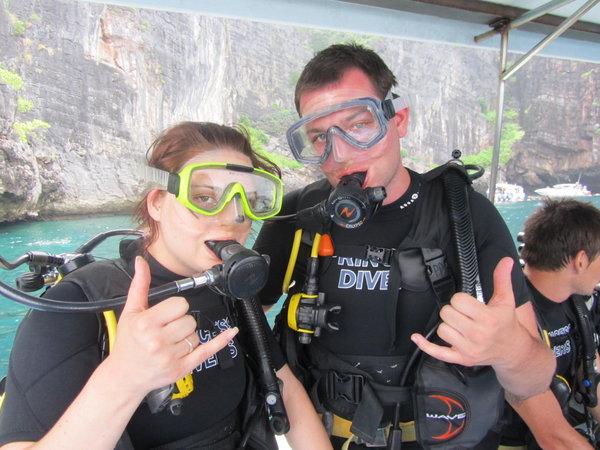 Diving in Koh Phi Phi