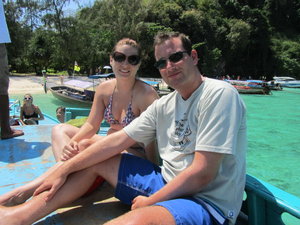 Us on the long tail boat