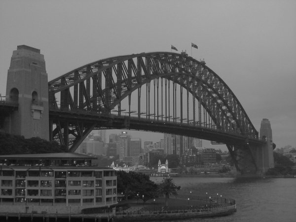 Sydney Harbour Bridge...