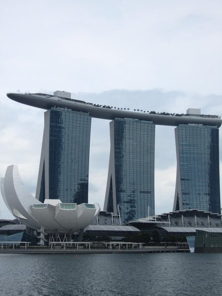 Marina Bay Sand Hotel and Science Museum