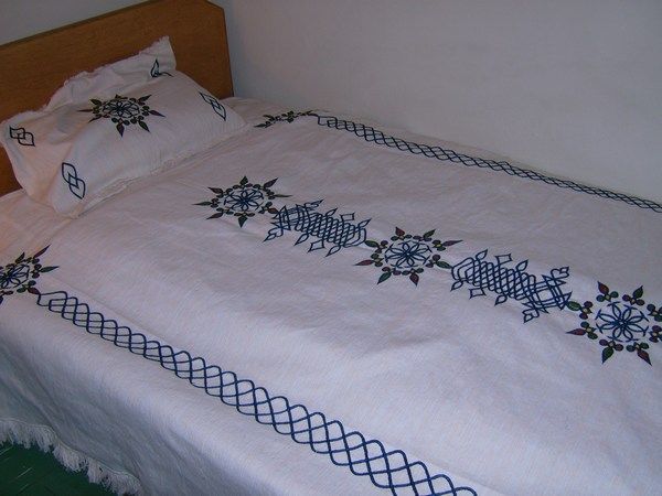 The bedspread