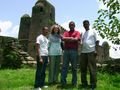 Sebsibe, Kim, Daniel and Bahayilu in Gonder