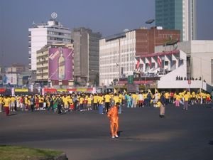 Before the race - Meskel Square