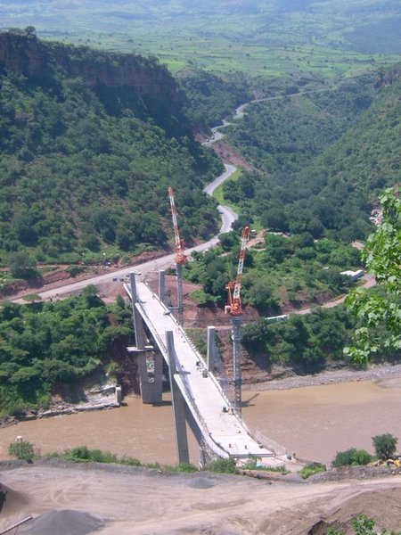 New Bridge at the Abay Gorge