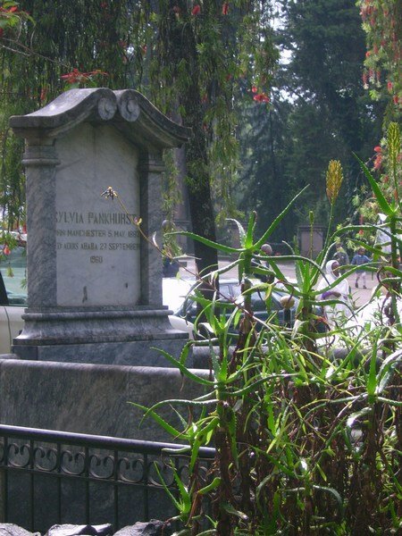 Sylvia Pankhurst's Grave