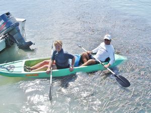 Patty and Jim - Kayaking