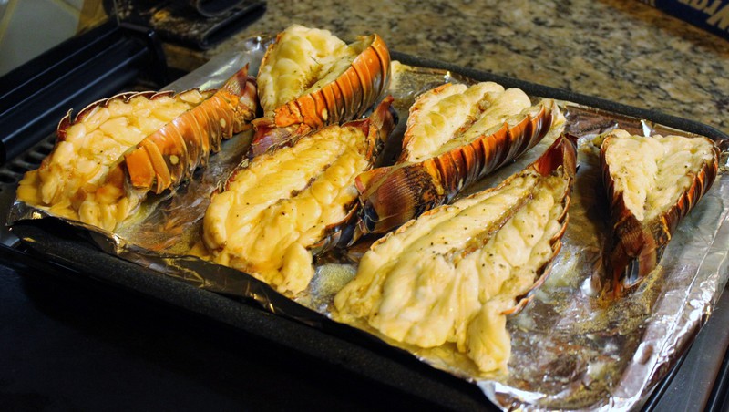 Lobster Tails for Dinner!