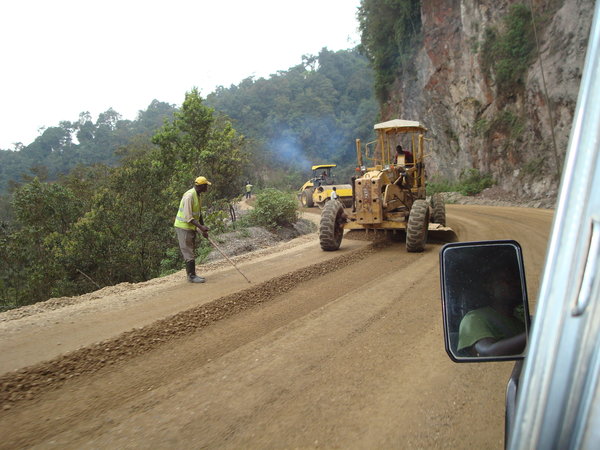 Road Construction in Nyungwe Forest