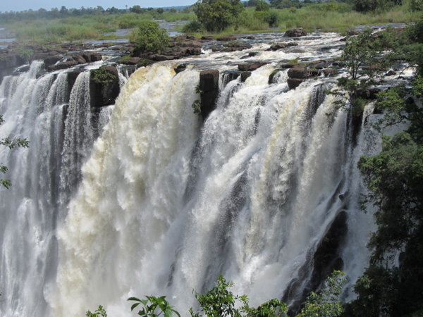 The Zambian End of The Falls