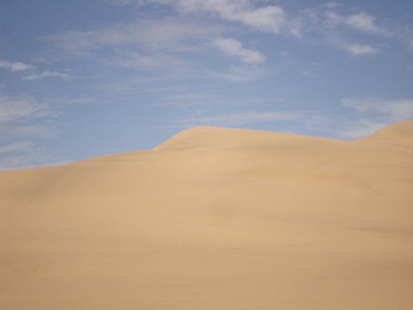 Dunes Meet The Sky